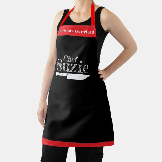 Customizable Chef Name Apron - Personalized! エプロン (インサイチュ)