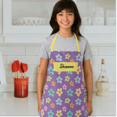 Customizable children's kitchen apron エプロン