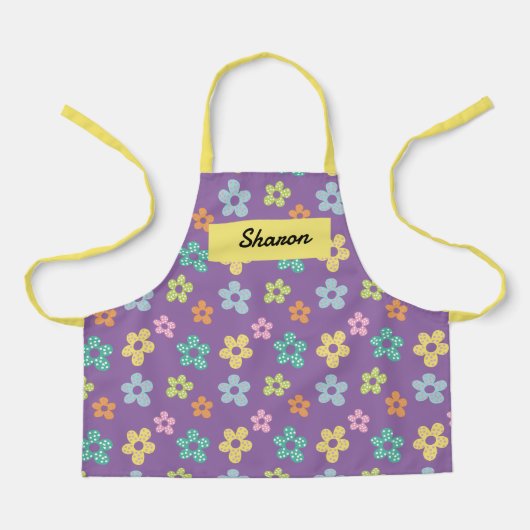 Customizable children's kitchen apron エプロン (正面)