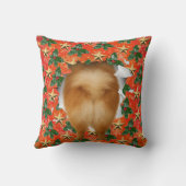 Customizable Christmas Pet Pop-out クッション (裏面)