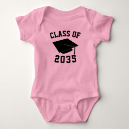 Customizable Class of 2035 Baby Shirt ベビーボディスーツ