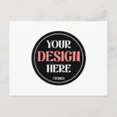 Customizable, clean, stylish & sophisticated  ポストカード (正面)