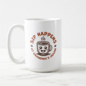 Customizable Coffee Mug for Grandma コーヒーマグカップ (左)