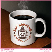 Customizable Coffee Mug for Grandma コーヒーマグカップ