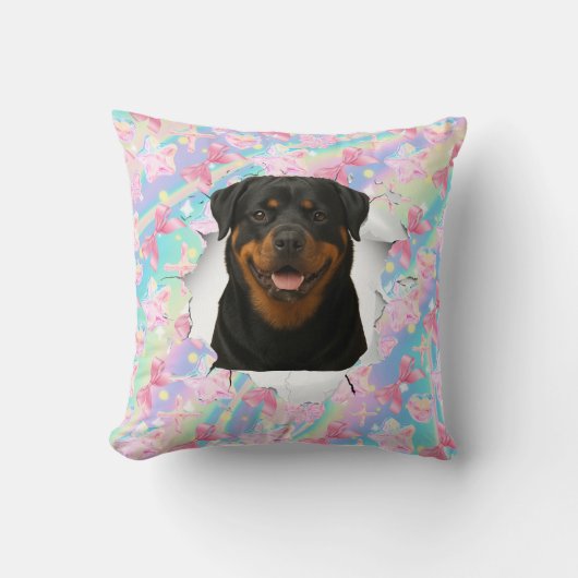 Customizable Coquette Pet Pop-out クッション (正面)