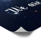 Customizable Cosmic Seahorse ポスター (角)