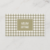 Customizable Cottage Jam and Preserves Thank You 名刺 (裏面)