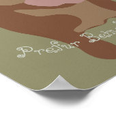 Customizable Cute Dog Companion Poster ポスター (角)