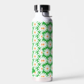 Customizable Daisy Pattern Insulated Water Bottle  ウォーターボトル (左面)