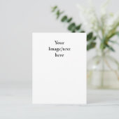 Customizable Design Template | Upload Your Own Art インビテーションポストカード (スタンド正面)