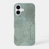 Customizable Earthy Elegant Phone Case iPhone 16ケース (裏面)