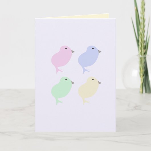 Customizable Easter card カード (正面)