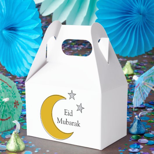 Customizable Eid Favor Box フェイバーボックス (パーティー)