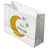 Customizable Eid Gift Bag ラージペーパーバッグ (正面アングル)