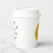 Customizable Eid Paper Cup with Moon & Stars 紙コップ (左)