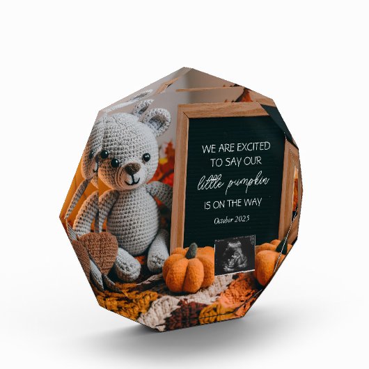 Customizable fallFall Pregnancy Announcement  フォトブロック (左)
