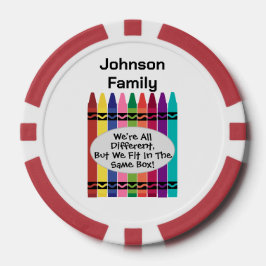 Customizable Family Reunion Poker Chips ポーカーチップ