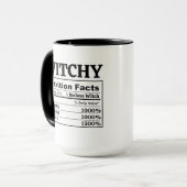 Customizable Feminist Witch Astrology Tarot Custom マグカップ (正面左)