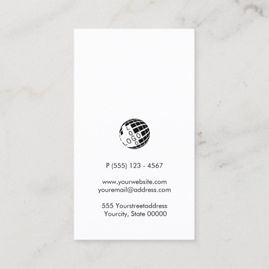 Customizable Fruit Closeup Retail Wholesale 名刺 (裏面)