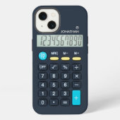 Customizable Fun Calculator iPhoneケース (裏面)
