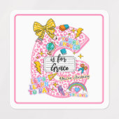Customizable “G is for” Alphabet Art – Inspiration ラベル (デザイン2)