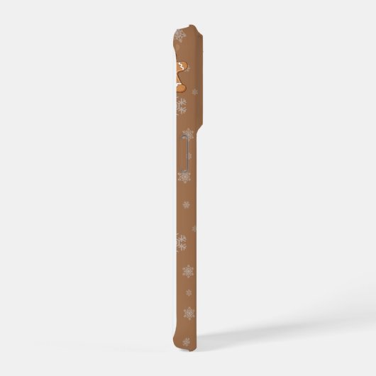 Customizable Gingerbread Man Phone Case iPhoneケース (右側面)