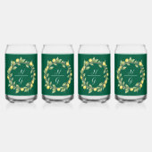 Customizable Glass Drinkware with Tropical Style ガラス缶 (裏面)
