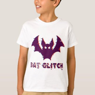 Customizable Glitch Bat Tシャツ