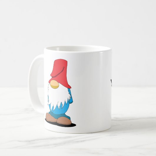 Customizable Gnome Mug コーヒーマグカップ (正面左)