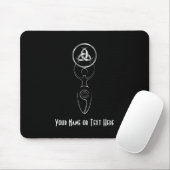 Customizable Goddess Symbol Mouse Pad マウスパッド (マウス)