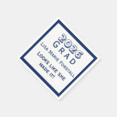 Customizable Graduation  スタンダードカクテルナプキン (角)