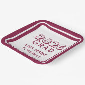 Customizable Graduation  ペーパープレート (傾斜あり)