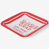 Customizable Graduation ペーパープレート (傾斜あり)