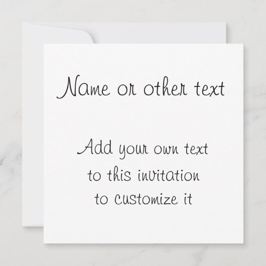 Customizable Graduation Penguin 招待状 (裏面)