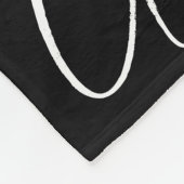 Customizable Grandma Established Year Photo フリースブランケット (角)