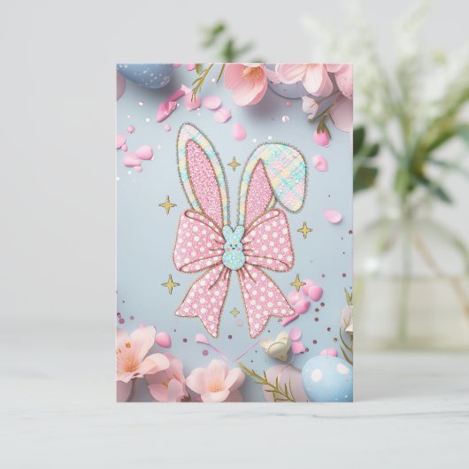 Customizable Greating Easter カード (スタンド正面)