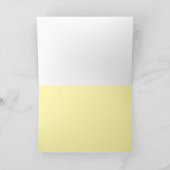 Customizable Greeting Card Graduate カード (内部)