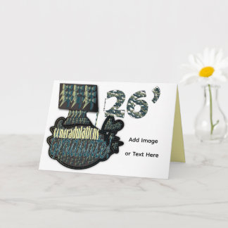 Customizable Greeting Card Graduate カード
