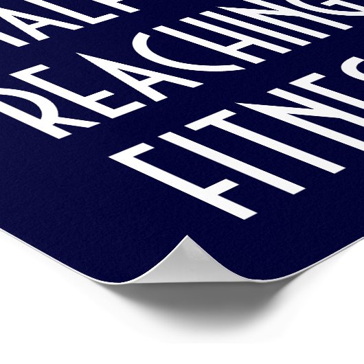 Customizable Gym Poster 40 ポスター (角)