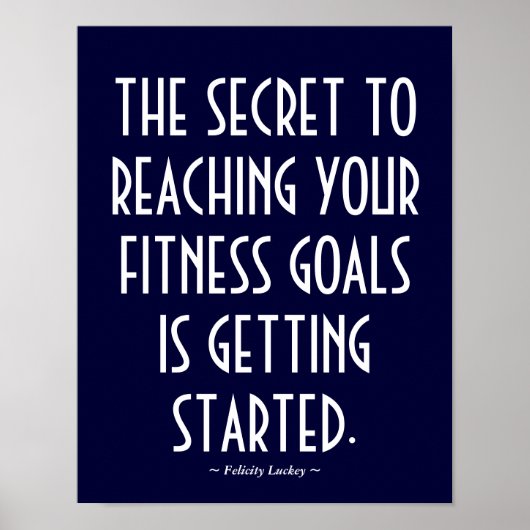 Customizable Gym Poster 43 ポスター (正面)