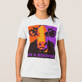 Customizable! Halloween Boovine Pop Art Cow Tshirt トライブレンドＴシャツ