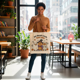 Customizable Halloween Capybara Funny “Cappy Crew” トートバッグ