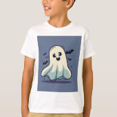 Customizable Halloween Ghost, Cute Halloween Ghost Tシャツ (正面)