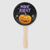 Customizable Halloween Movie Night ハンドファン (裏面)