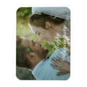 Customizable Happy Anniversary Photo Magnet Design マグネット (縦)
