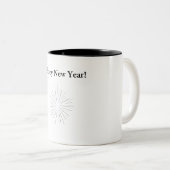 Customizable Happy New Year Mug ツートーンマグカップ (正面右)