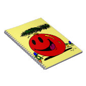 Customizable Happy Ornament Notebook  ノートブック (右側)