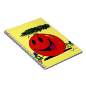Customizable Happy Ornament Notebook  ノートブック (右側)
