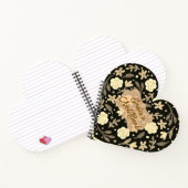 Customizable Heart Spiral NoteBook For Work& Study ノートブック (内部)