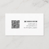 Customizable Heavy Industry Business Card 名刺 (裏面)